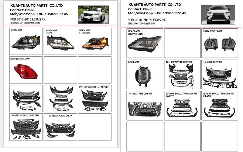 Lexus Spare Parts-Kuante Auto Parts