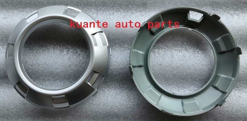 silver Mitsubishi Fog Light Covers Replacement