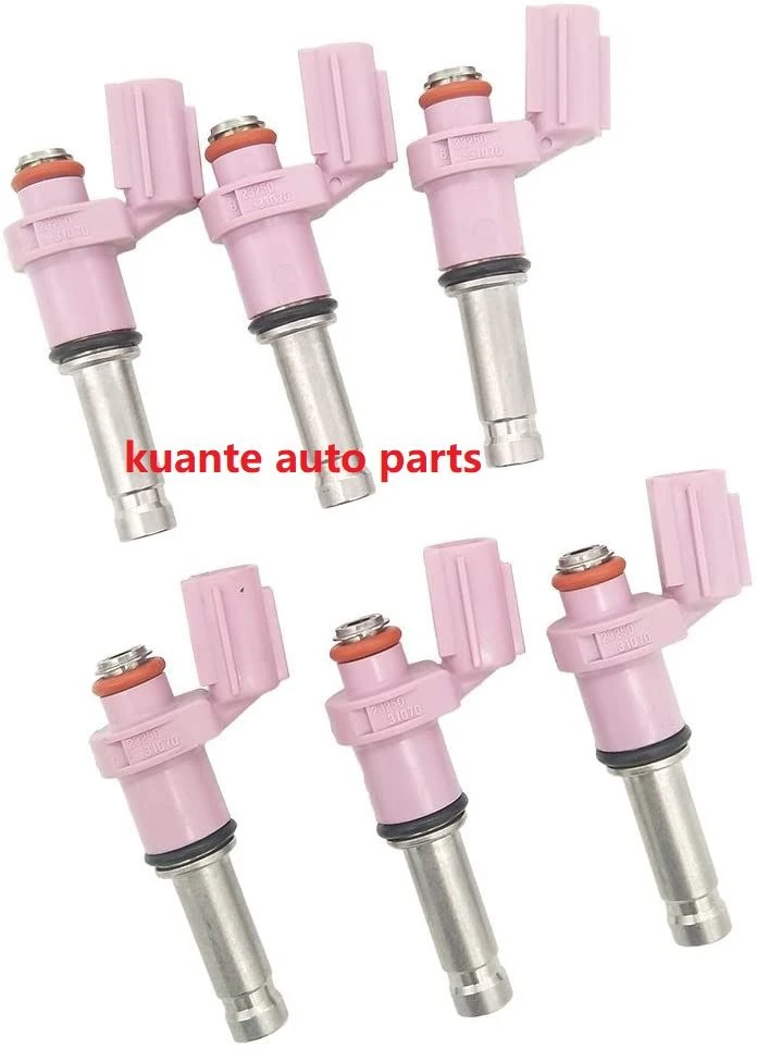 6PCS 23209-31070 23250-31070 FJ786 fuel injectors for Lexus GS350 IS350 3.5L V6 2007-2013