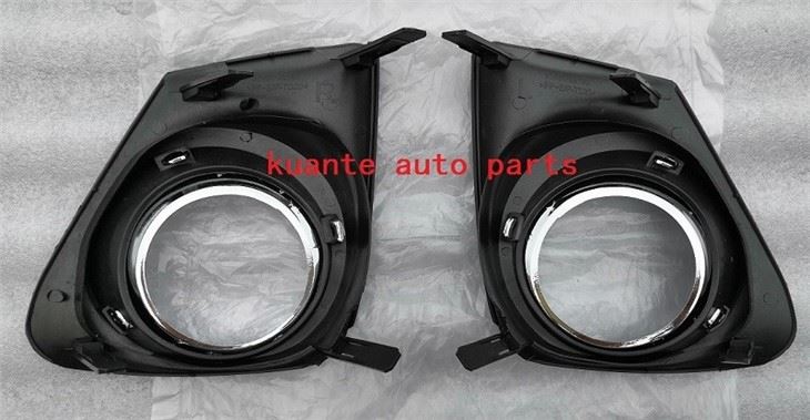 chrome fog lamp bezel for Toyota corolla 2010