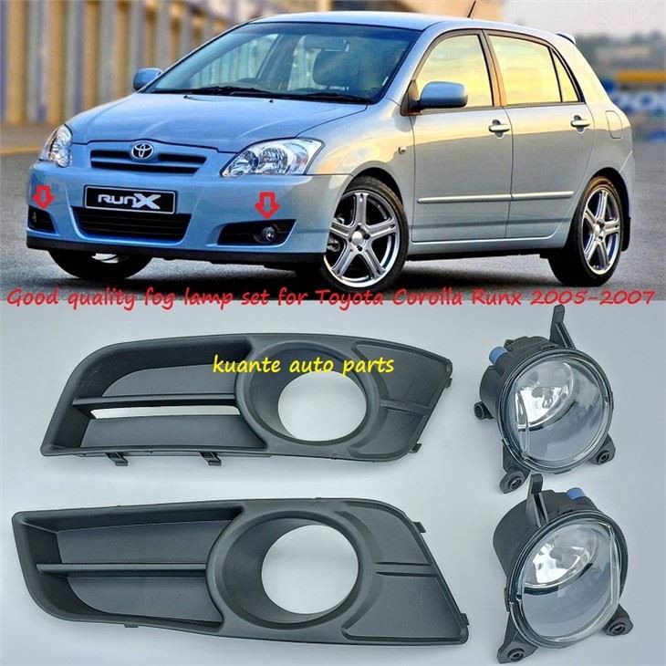 Car Fog Light For Toyota Corolla Runx Verso Allex 2004 2005 2006 2007
