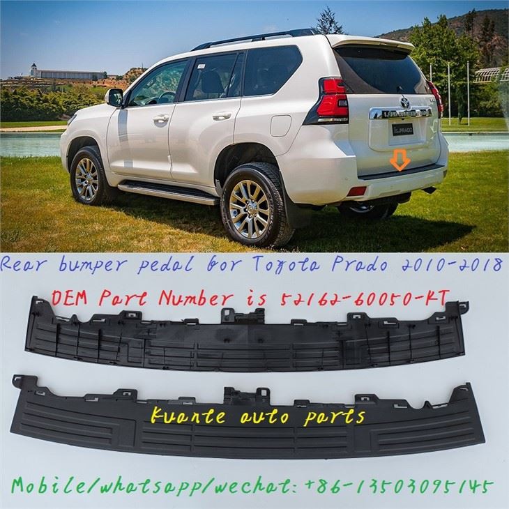 Rear Bumper Plate For Toyota Landcruiser Prado 2010 52162-60050